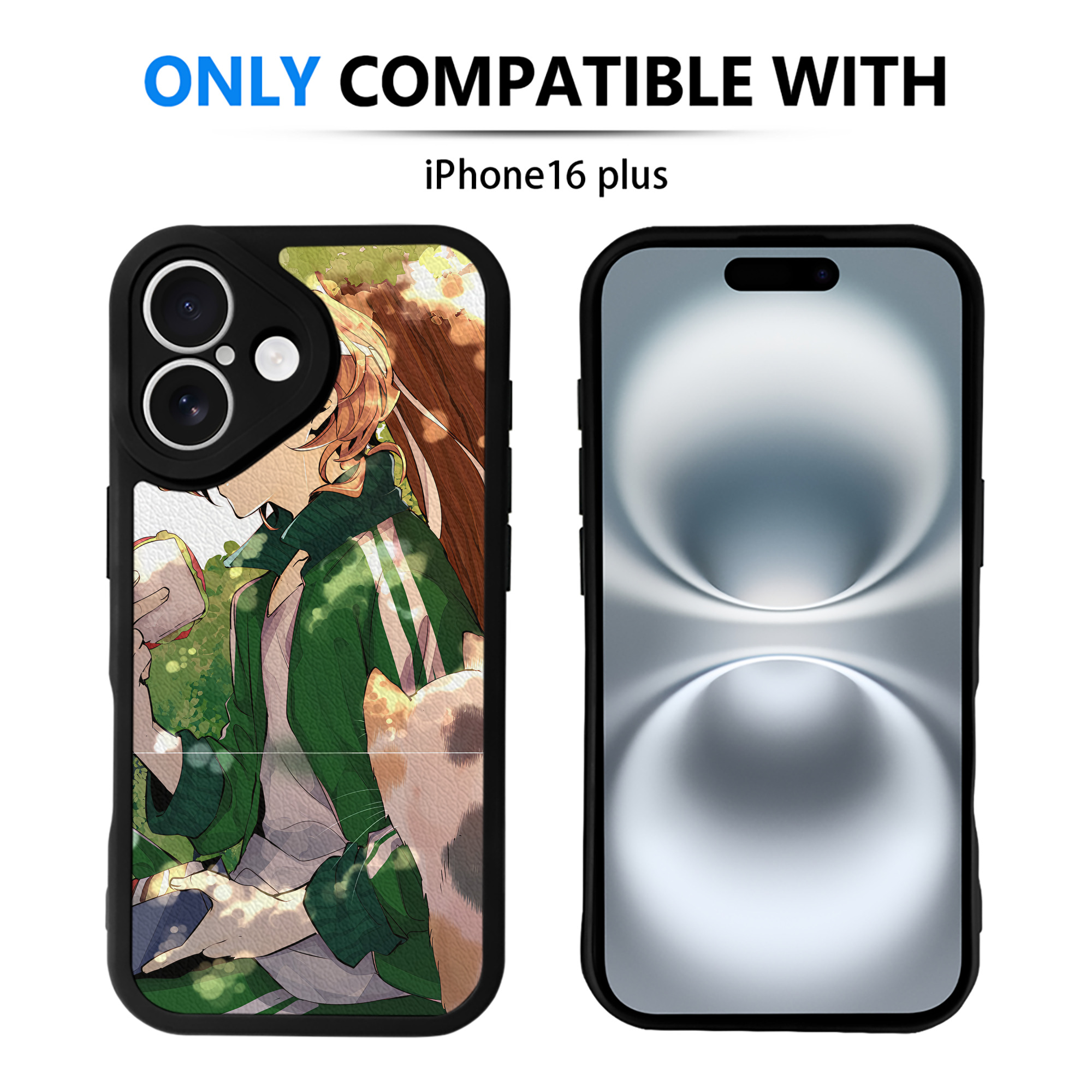 （画像用） 文豪ストレイドッグス Bungo Stray Dogs 【iPhone 16シリーズ対応】シリコンスマホケース（レザー調） 材質：シリコン